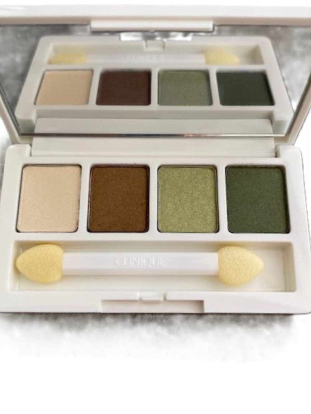 Clinique All About Eye Shadow Quad Safari Lemongrass Buttered Toast New